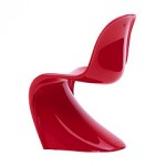 The Panton was the first one-shot plastic chair
